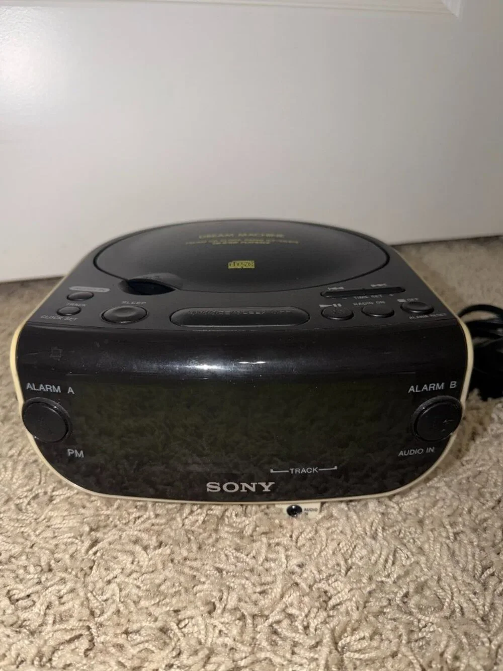 Sony Dream Machine ICF-CD815 CD Alarm Clock Radio - Excellent Condition